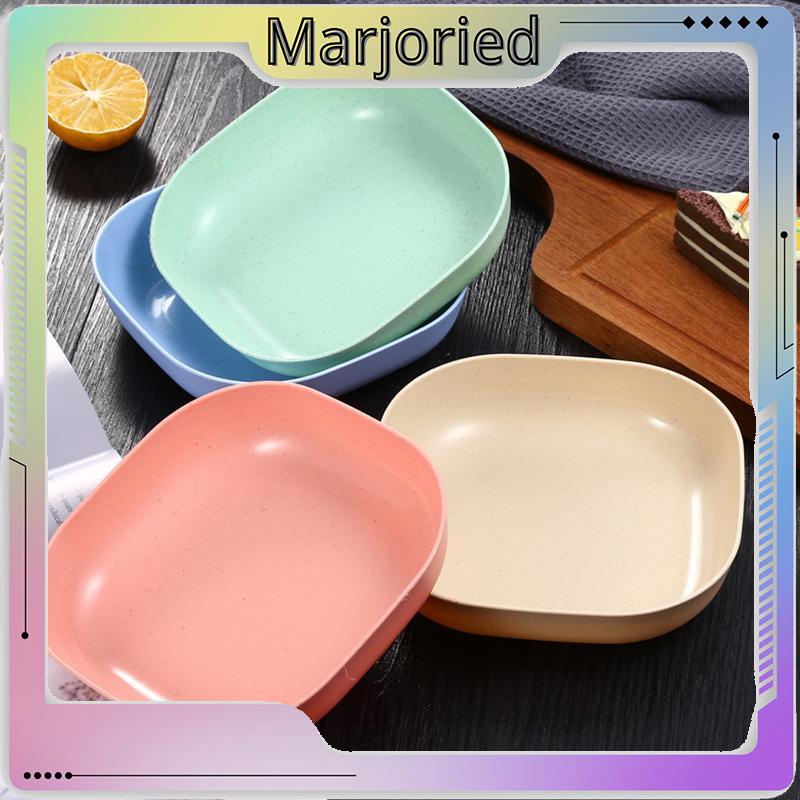 Mangkuk Piring Eat Mangkok Eat Plastic Square Colour Jeremy-MJD