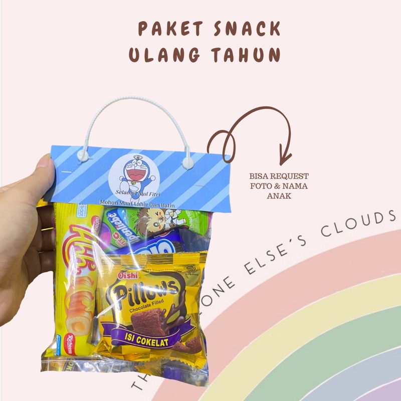 PAKET SNACK ULANGTAHUN 5k/ PARSEL SNACK/ PARSEL ULANGTAHUN