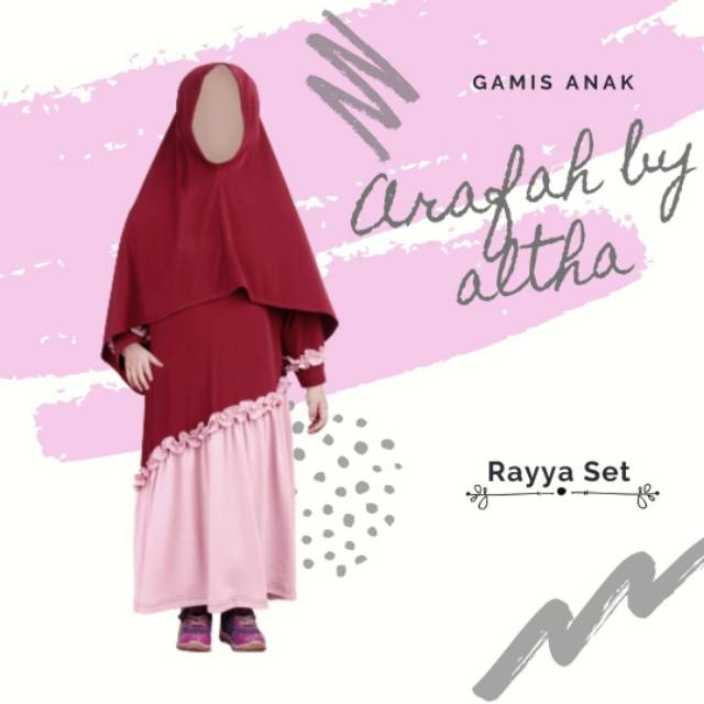 GAMIS SET ANAK "Rayya Set"