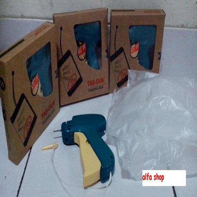 

tag gun LABEL / LAUNDRY terbaik gratis isi 1000x pin (taggun / tagging