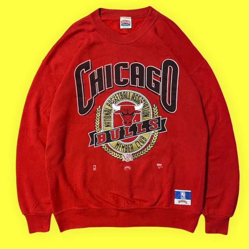 crewneck chicago bulls second original by nutmeg vintage / lakers raiders