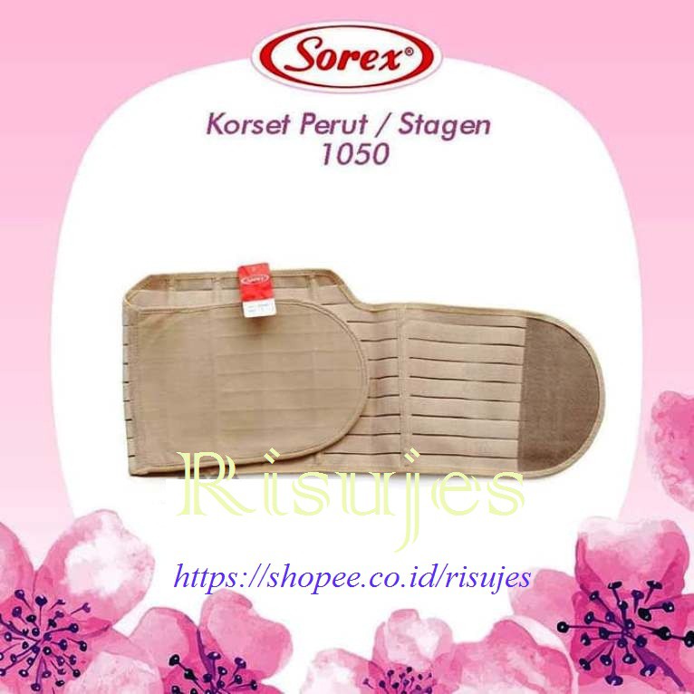 Korset Pelangsing / Stagen Pengecil Perut / Korset Melahirkan Pasca Lahir Sorex 1050, ST 88 &amp; ST 881