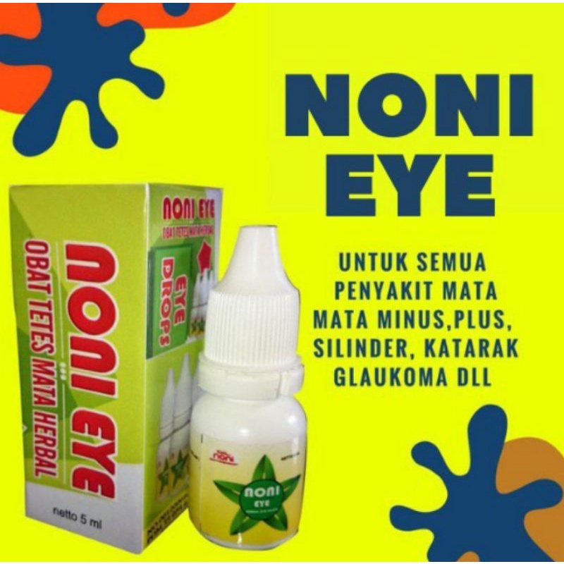 ASLI NONI EYE OBAT TETES MATA MINUS, SILINDER, PLUS, KATARAK - 100% ORIGINAL