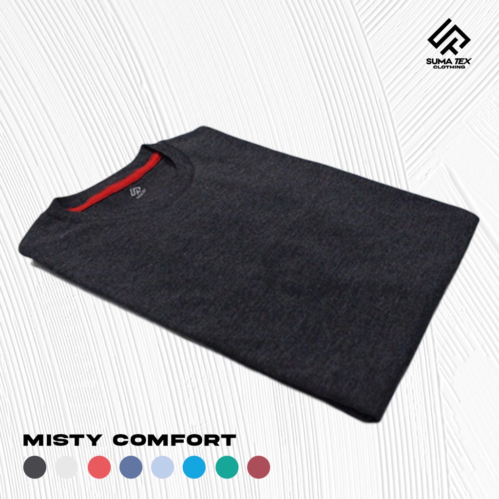 Baju Kaos Custom Sablon Satuan DTF Misty Comfort