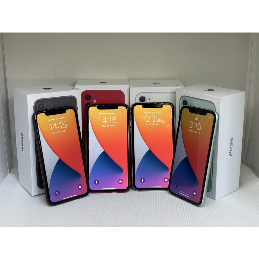 Apple iPhone 11 /64GB 128GB 256GB Second Original 100% Mulus Fulset-2