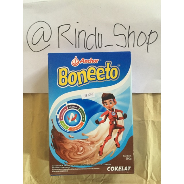 PROMO MURAH SUSU BONEETO 350 gram coklat