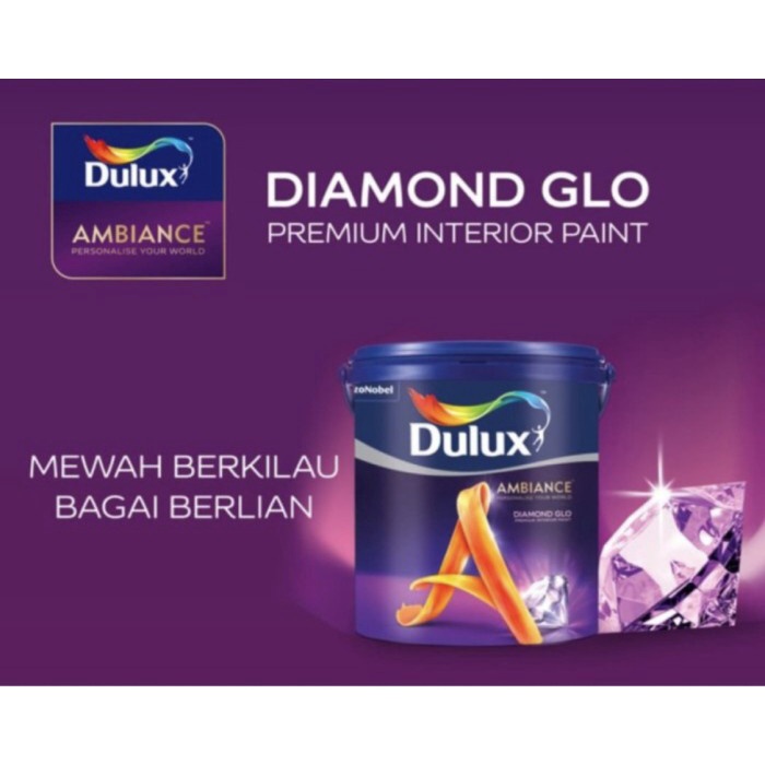 Dulux ambiance glo 2,5liter warna khusus