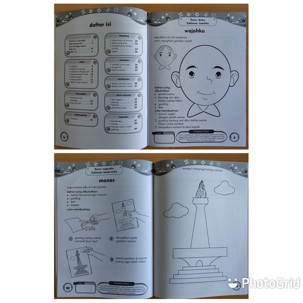 Buku Aktivitas Anak Paud Tk Seri Cerdas Tk A Kurikulum 2013 Shopee Indonesia