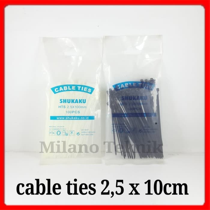 cable ties 2.5x10cm(100mm)tali ties/ kable ties /tali tis