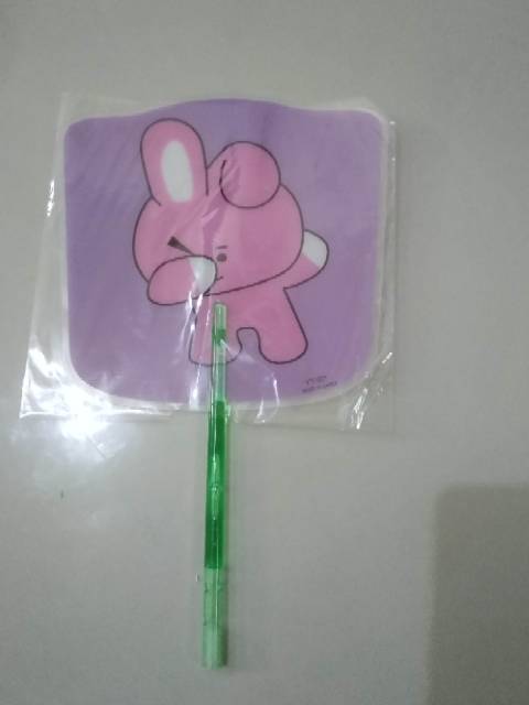 KIPAS PLIWITAN BT21 ATAU BTS 6 PCS KEKINIAN