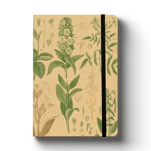 

[[COD]] Notebook A5 Lined Botanical TERLENGKAP Kode 1370