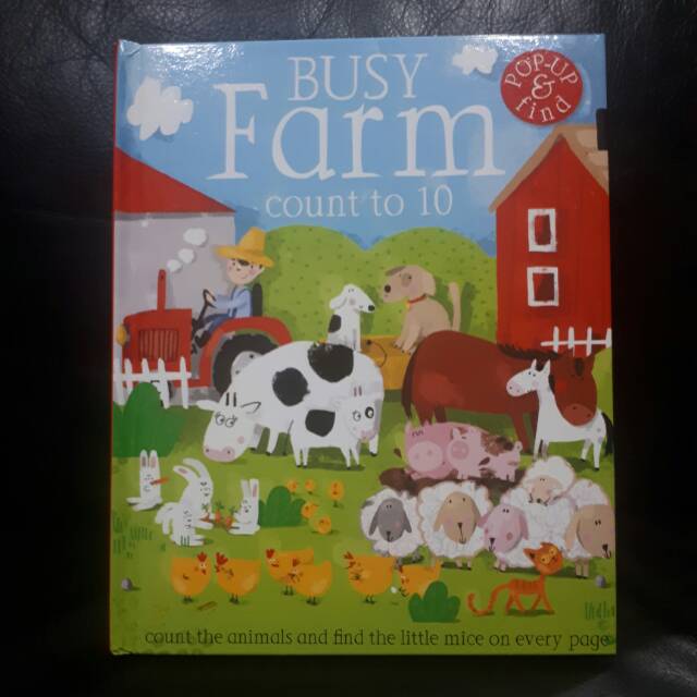 Busy Farm pop up book