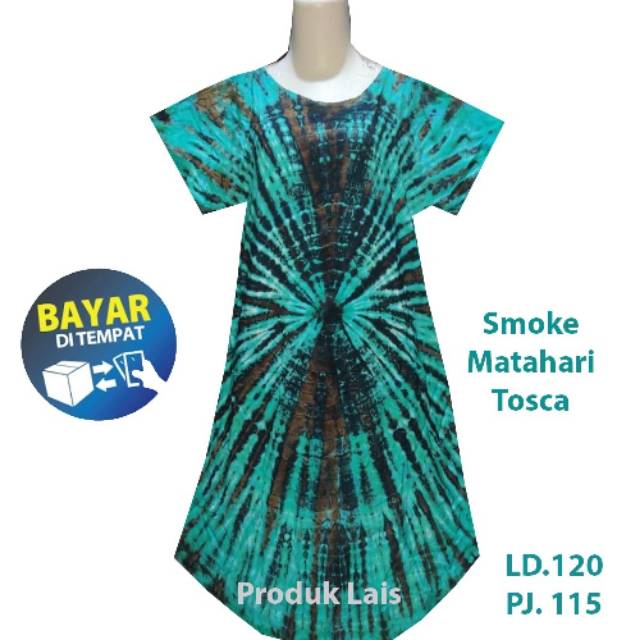 Daster Bali Smoke Tie Dye Super Jumbo