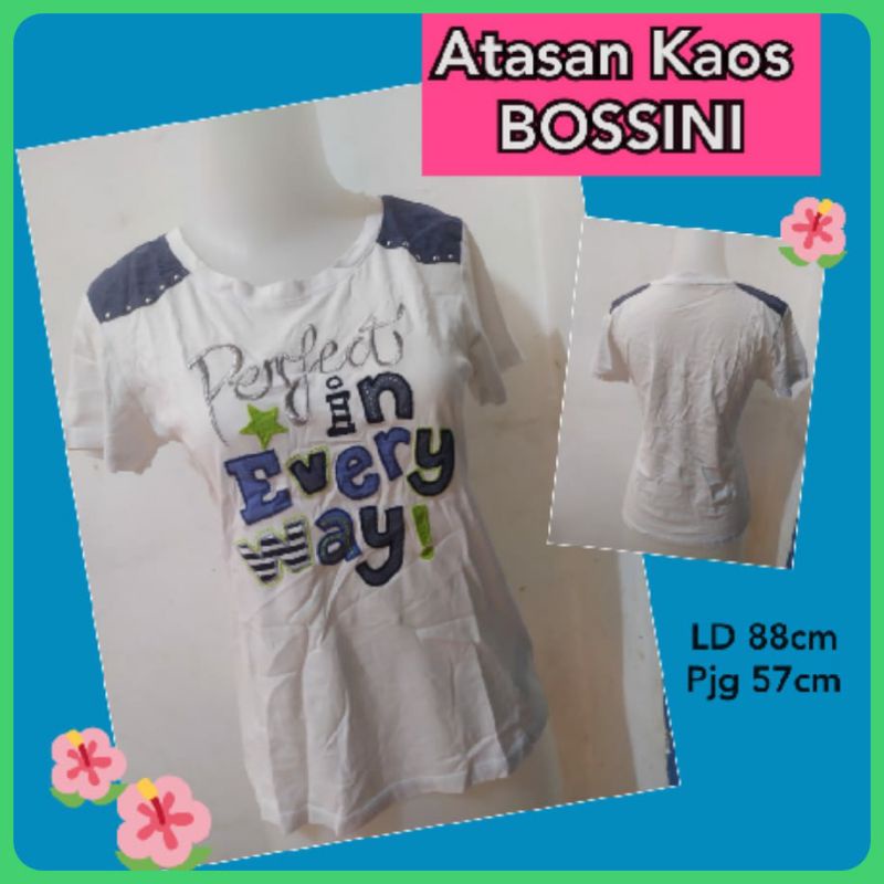 Atasan Kaos BOSSINI