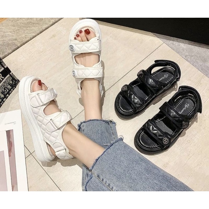 LUMMYSHOP SANDAL WANITA ROBIN PLATFORM IMPORT