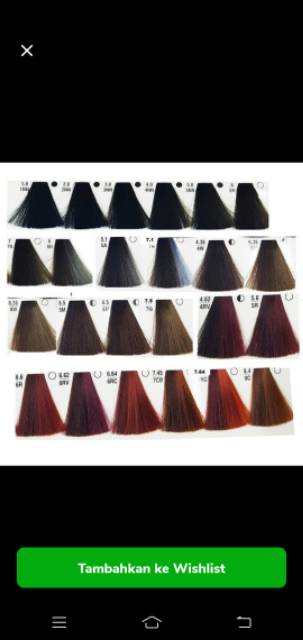 Cat Matrix Socolor 6.6 / 6.62 / 4.62 Red + oxydant campuran cat rambut Hair Color pikok seri merah