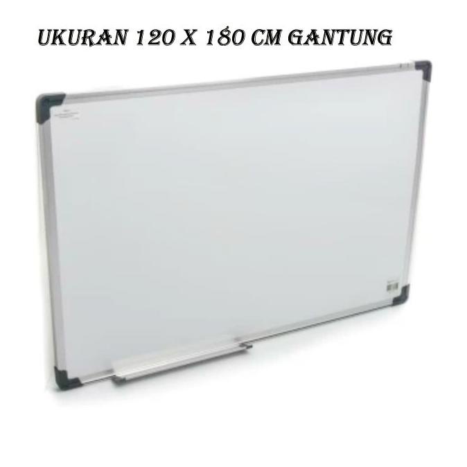 }}}}}}] whiteboard sakana magnetik 120x180 cm gantung