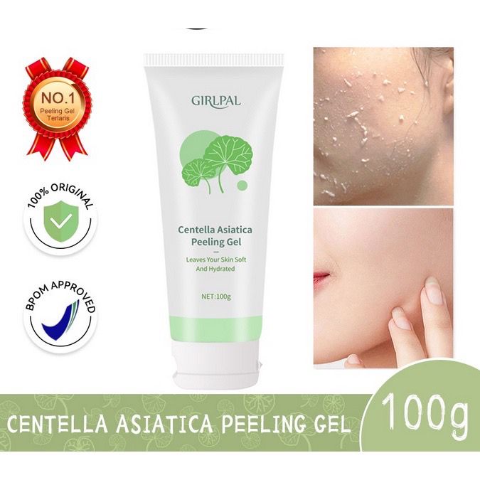 (JSO) GIRLPAL Centella Asiatica Peeling Gel 100g / peeling girlpal / peeling gel / cream muka / peeling muka