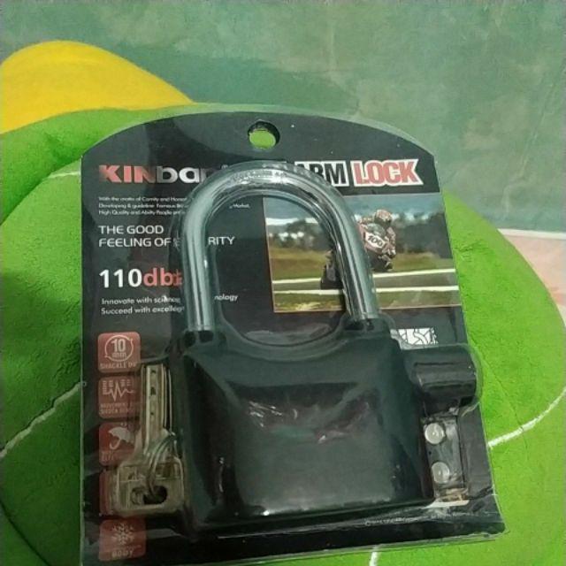 Gembok Alarm Kinbar Asli