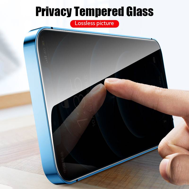 Protective Privacy Glass for IPhone 11 12 Pro Max Mini Glass for IPhone 7 8 Plus X XS Max XR SE 2020Glass