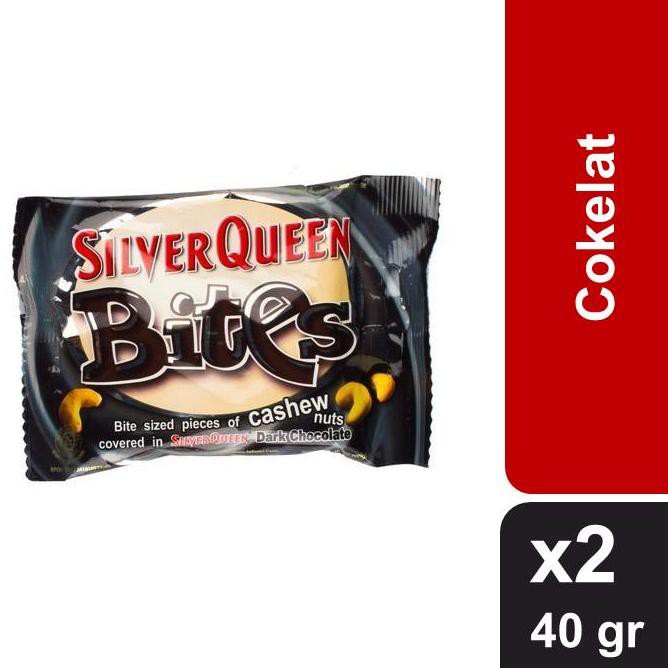 

QK Silver Queen Bites Dark 40 gr x 2 pcs LIJ Sale