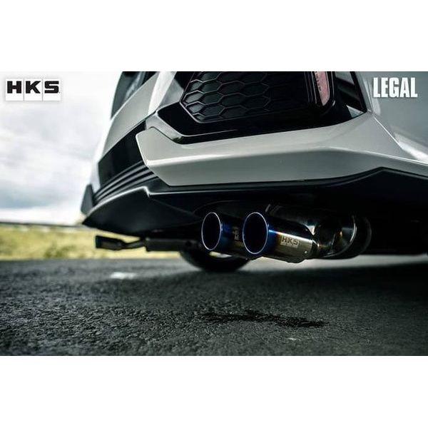 Aksesoris Muffler Knalpot HKS Legal Honda Civic Hatchback Turbo FK