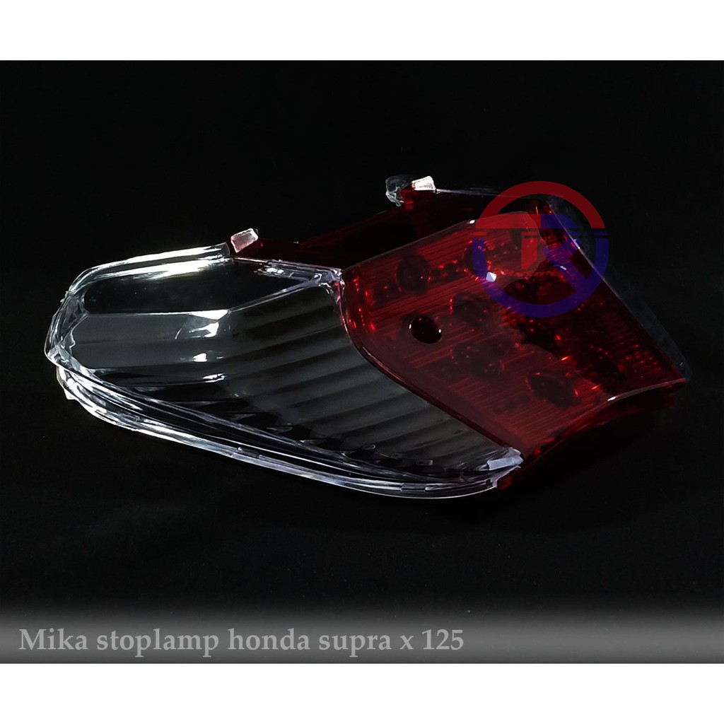 mica mika kaca stop honda supra x 125 lama cover stoplamp lampu stop lampu belakang rem