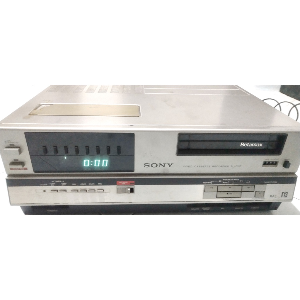 Video Player Sony Betamax SL-C6E Antik Vintage