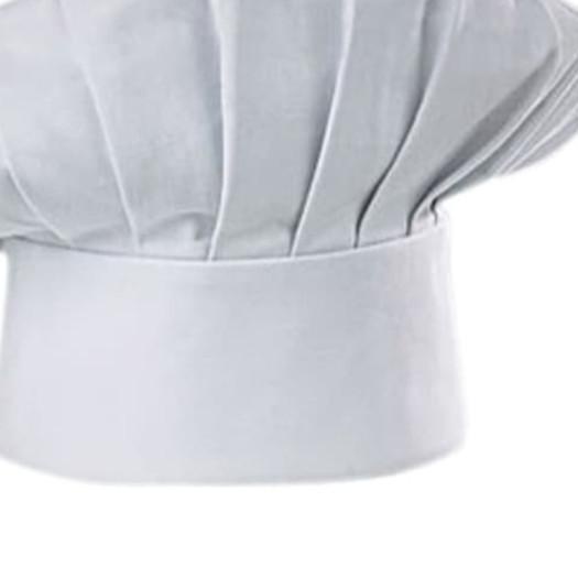 ➸ Topi koki topi chef r maroon - Putih ✷