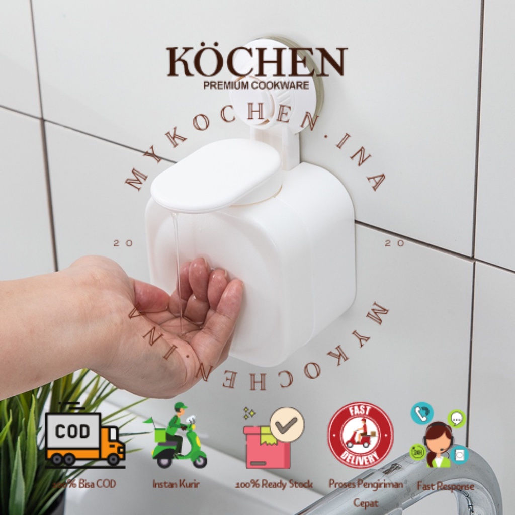 MYKOCHEN.INA Botol Sabun Cuci Tangan Gantung Hand Wash Hand Soap Bottle Soap Dispenser Aesthetic Estetik Minimalis Serbaguna