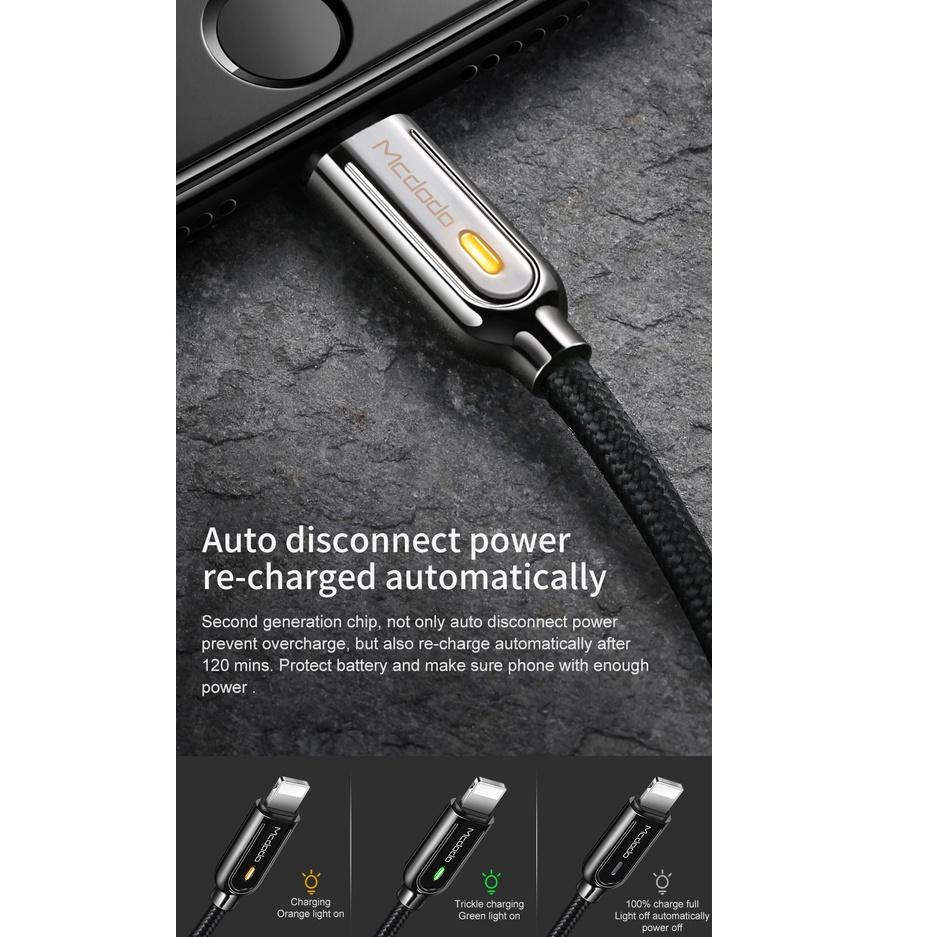 Model Baru.. MCDODO Charger Iphone X ,Xr ,Xs ,Xs Max FAST Charge AUTO DISCONNECT 10W-18W