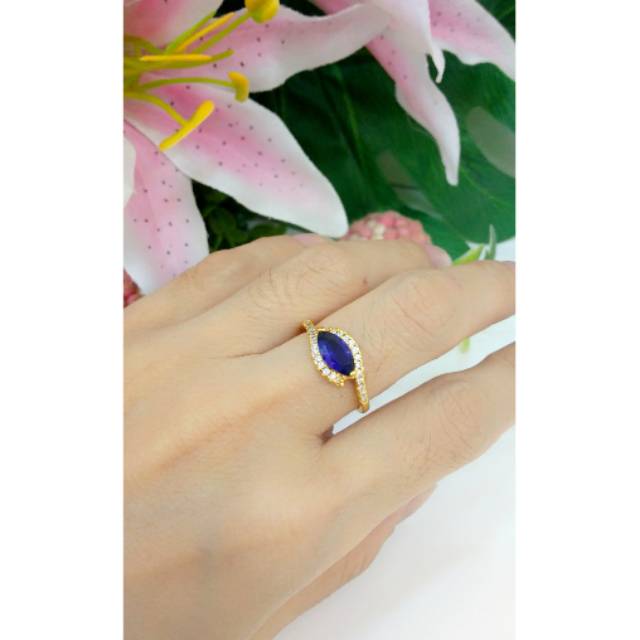 CINCIN LAPIS EMAS GOLD XUPING PERMATA