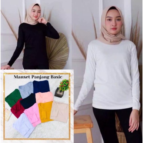 Iseven p ONECK PJ | KAOS INNER MANSET OBLONG WANITA DENGAN LEHER ONECK