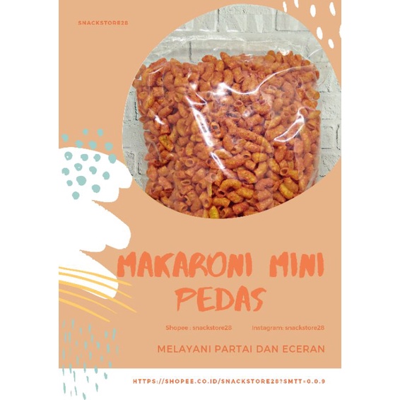 

Makaroni pedas 500gr mini