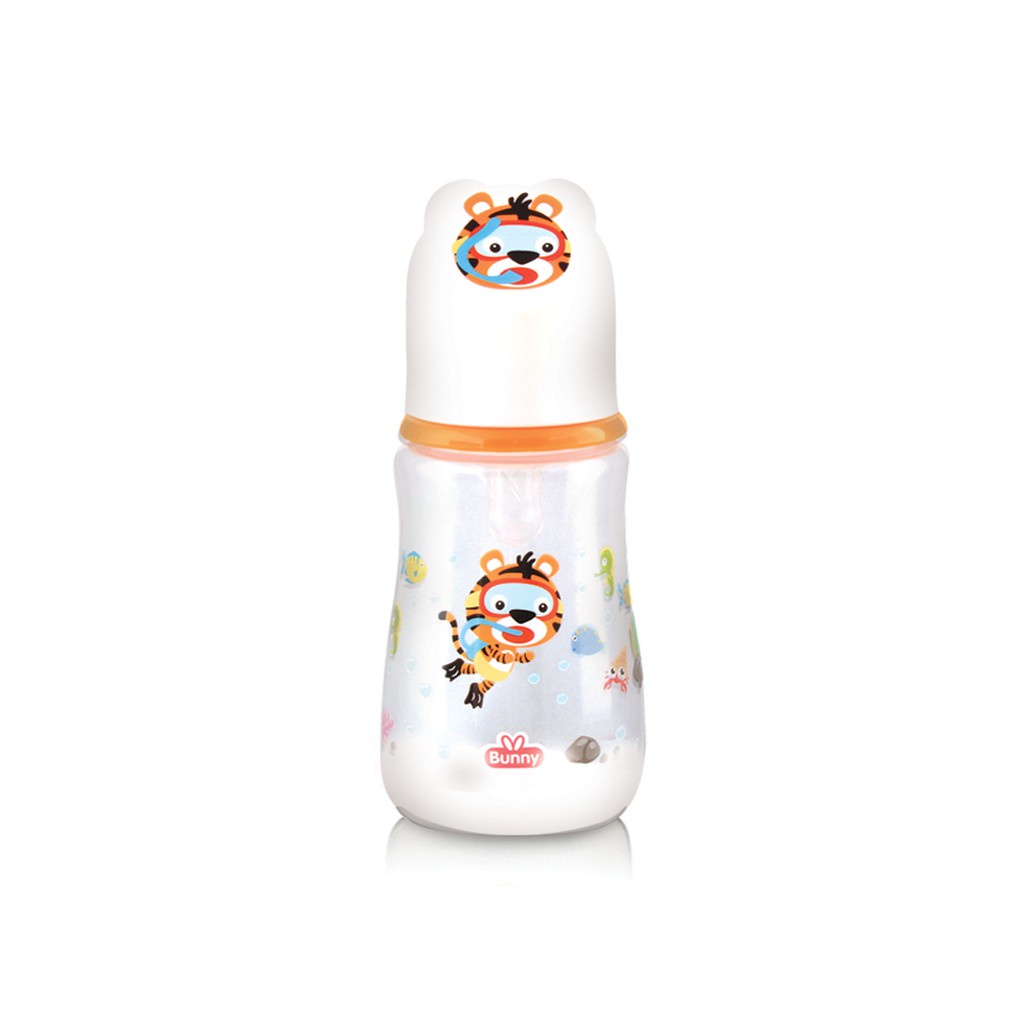 Bunny Gigl Bottle Botol Susu With Printed Hood 125 ML