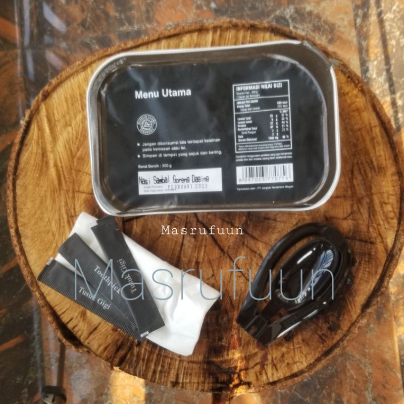 Ransum Naraga"Nasi Sambel Goreng Kaleng"