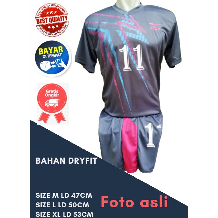 Baju Jersey bola/futsal/volly team