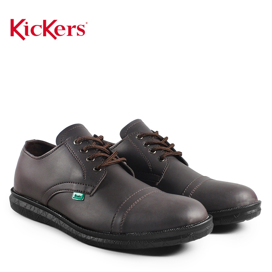 Sepatu Pantofel Santai Kasual Kerja Kuliah Pria Cowok Men Laces D- Kickers Oxford