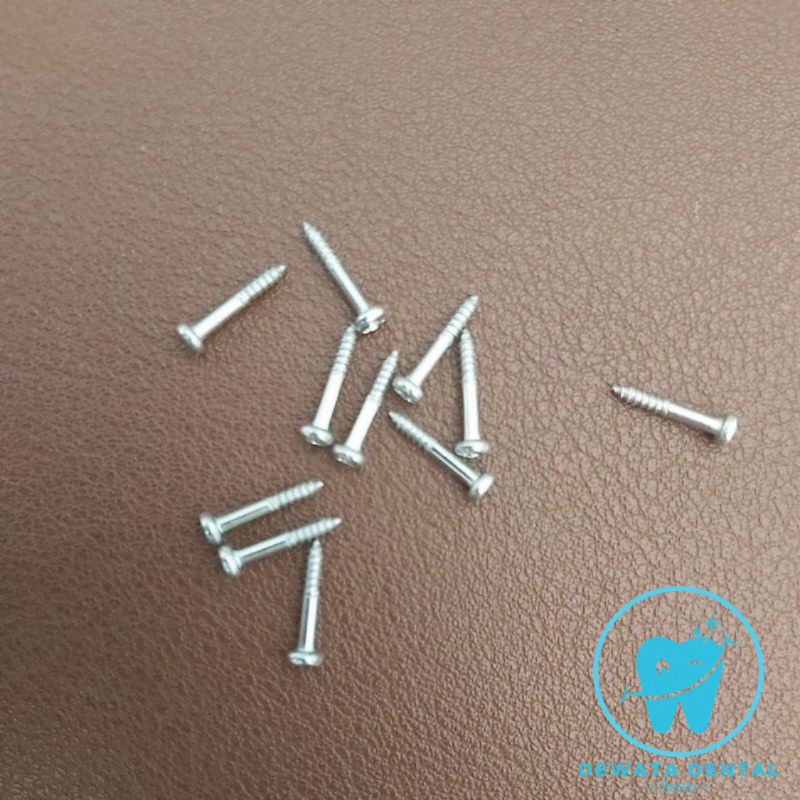 Skrup untuk Model Gigi Typodont Nissin (per 10 pcs)