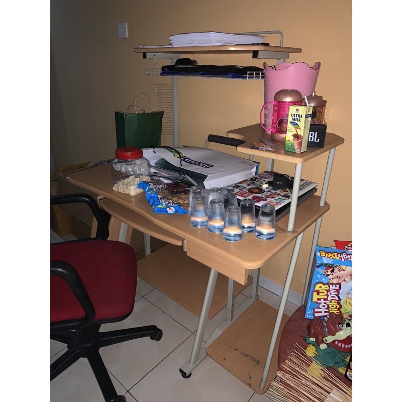 MEJA KOMPUTER SET OLYMPIC