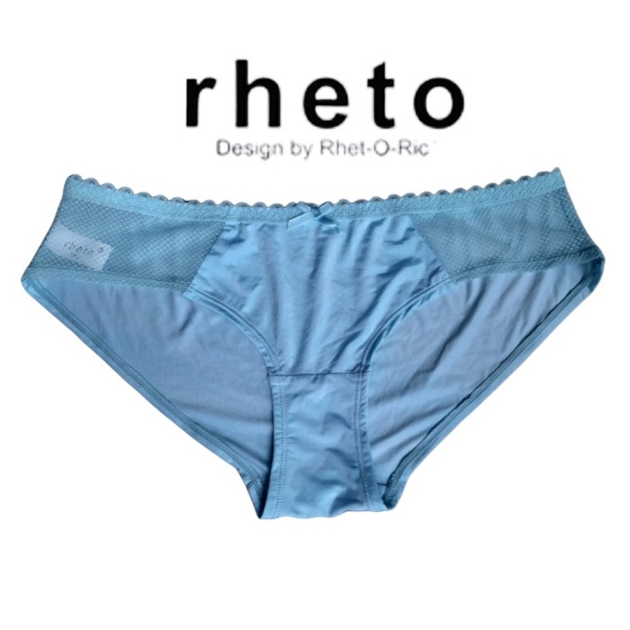 Panty RHETO Blue Side Fishnet