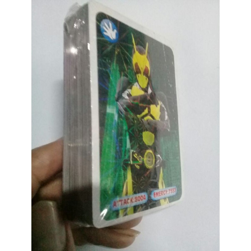 Full Pack Kartu Kamen Rider Zero One 01 Hologram 60 Cards