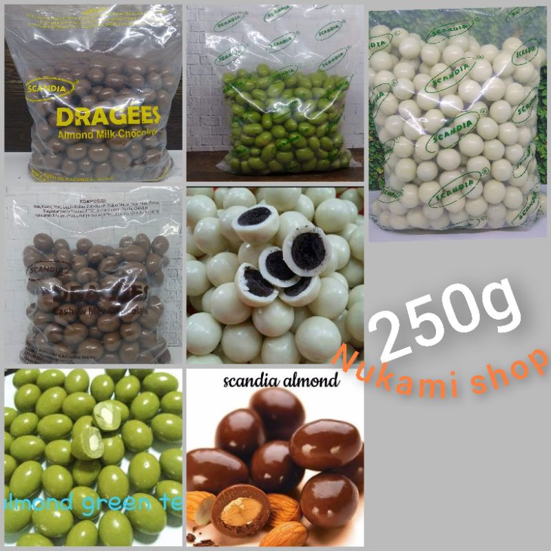 

Coklat Scandia Mede 250g / Coklat Scandia Almond 250g