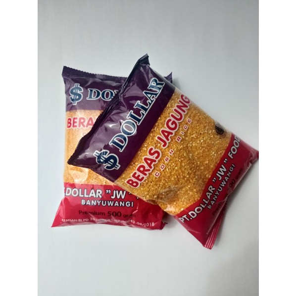 

BERAS JAGUNG PREMIUM DOLLAR 500 Gram / UNTUK DIET DAN PENDERITA DIABETES