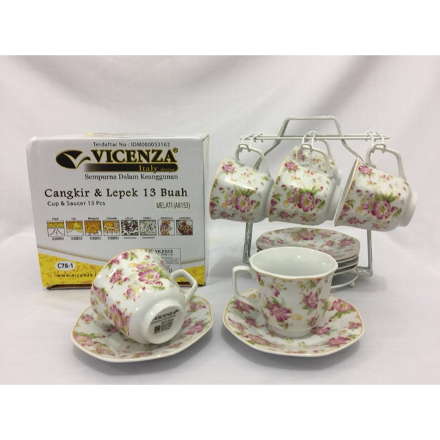 Cangkir set keramik vicenza c78 1 rak Shopee Indonesia Cangkir set keramik vicenza c78 1 rak Shopee Indonesia