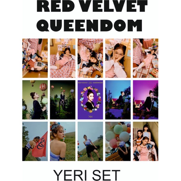 Red Velvet Queendom Photocard Pack