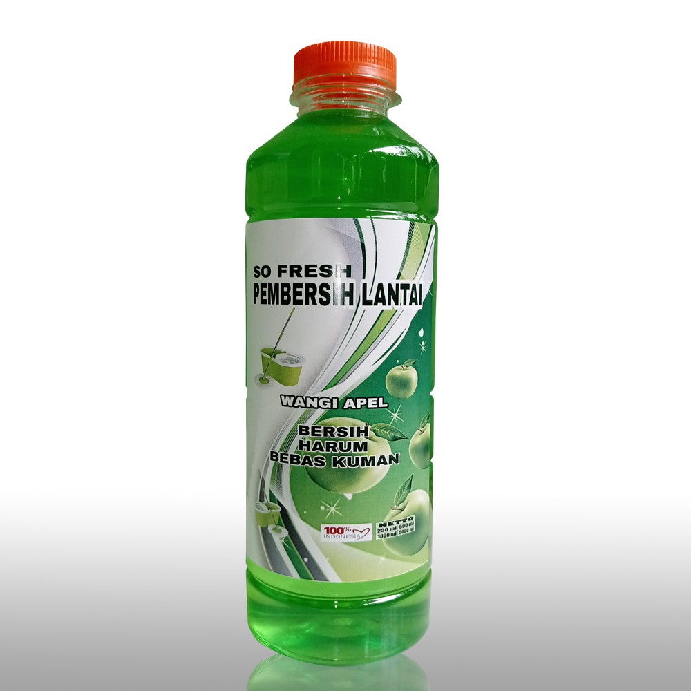 PEMBERSIH LANTAI APEL 500 ML (SO FRESH CAIRAN PEMBERSIH LANTAI)