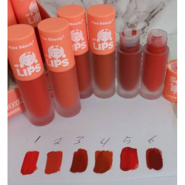 (CYBER) COD TERMURAH LIP GLOSS KISS BEAUTY SWEET COLOR NO.70056