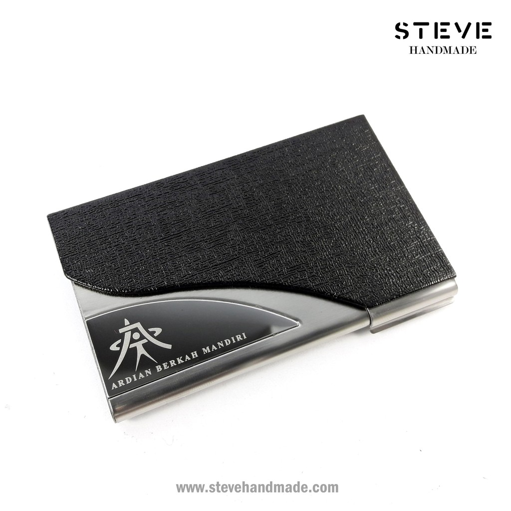 Tempat Kartu Nama Name Card Holder Dompet Kartu Kredit Credit Card Wallet CH0027 Custom Nama &amp; Logo