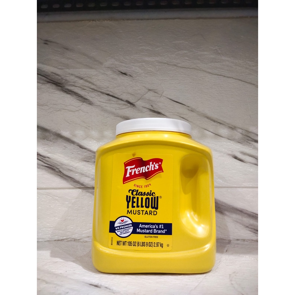 

French French's Classic Yellow Mustard 105oz / 2,97 Kg exp 04.2025